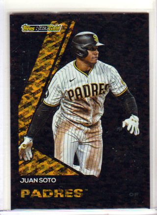 Juan Soto, 2023 Topps Black Gold Card #BG-24, San Diego Podres, 250/299, (L4