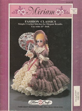 Crochet a Wedding Dress for Barbie or Doll #Miriam