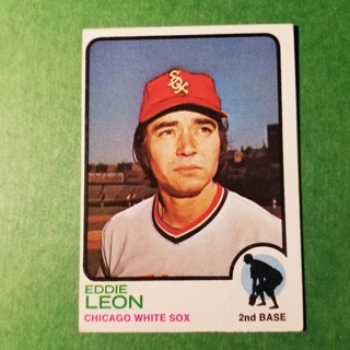 1973 - TOPPS BASEBALL CARD NO. 287 - EDDIE LEON - WHITE SOX