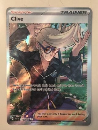 Clive 227/091 double rare holo nm pokemon