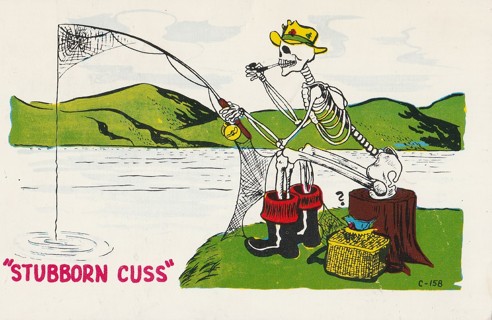 Vintage Unused Postcard: (gin10): Stunnorn Cuss