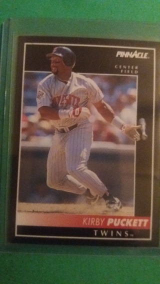 kirby puckett baseball card free shipping