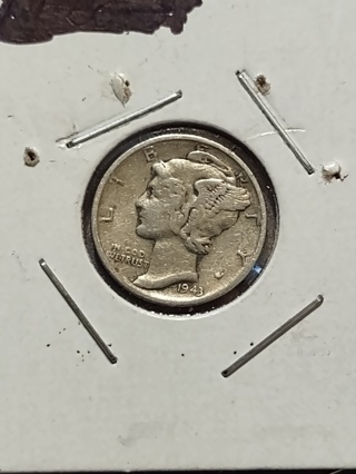 1941 Mercury dime