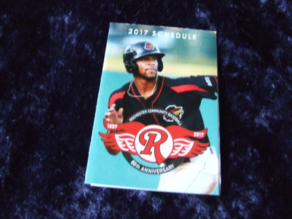 2017 Rochester Red Wings Pocket Baseball Schedule 