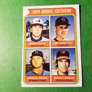 1974 - TOPPS BASEBALL CARD NO. 603 - 1974 ROOKIE CATCHERS