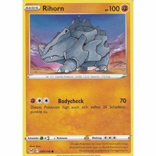 Tradingcard - Pokemon 2022 german Rihorn 089/196 