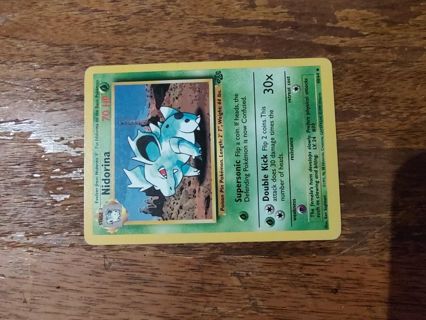 Pokemon Jungle Set Nidorina 40/64