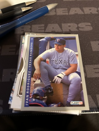 1993 fleer ivan rodriguez