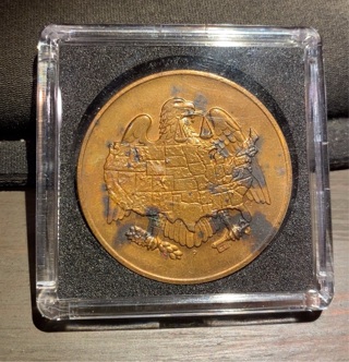 PHILADELPHIA MINT COPPER COMMEMORATIVE COIN 