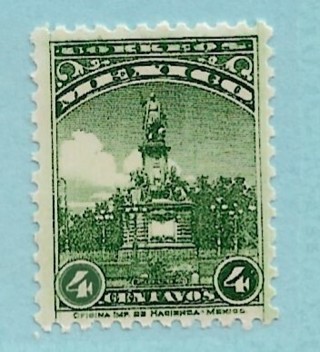 1934 Mexico Sc689 4c Columbus Statue MNH