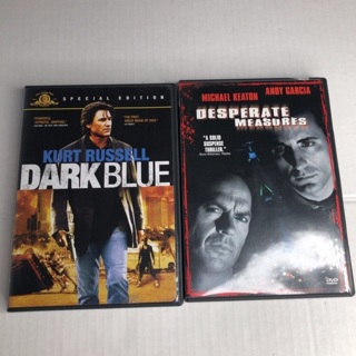 Lot of 2 DVD movies Dark Blue & Desperate Measures 