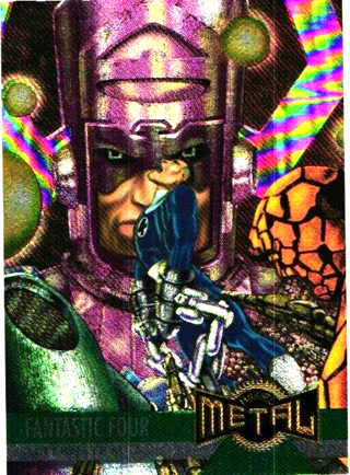 Fantastic Four 1995 Fleer Marvel Metal #129