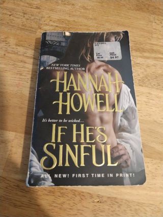 If He's Sinful by Hannah Howell (paperback)