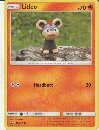 Pokemon Card: Litleo