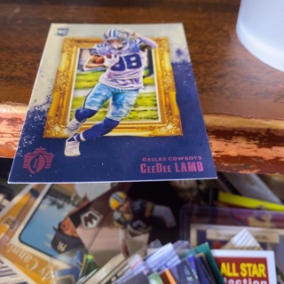 2020 panini chronicles gridiron kings Ceedee lamb rookie football card 