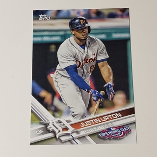 2017 Topps Opening Day #37 Justin Upton Tigers L027