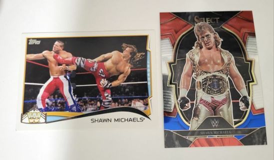 WWE Shawn Michaels cards