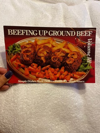 rare=NEW BEEFING UP GROUND BEEF COOKBOOK