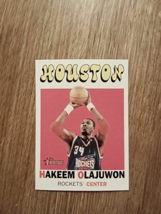 Topps- Hakeem Olajuwon