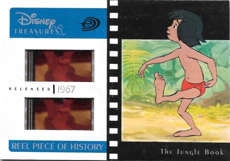  2003 Disney Treasures Reel Piece of History #PH7 The Jungle Book