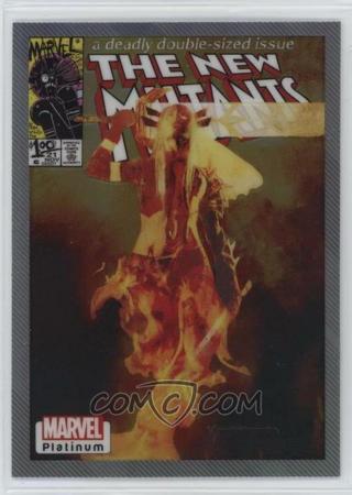 2023 MARVEL PLATINUM CHROME MAGIK NEW MUTANTS COVER VARIANT RAINBOW REFRACTOR PARALLEL