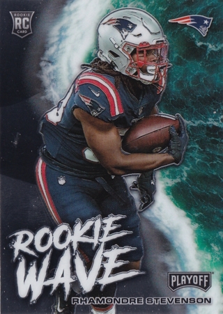 2021 Rhamondre Stevenson Rookie Wave  Patriots