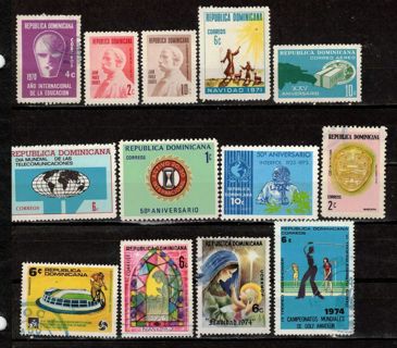 Dominican Republic Stamps 1970-74