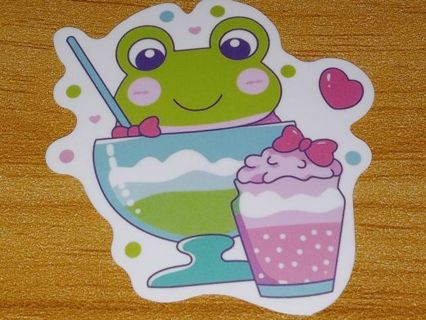 New Cute one vinyl sticker no refunds regular mail only Very nice quality!