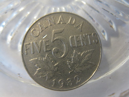 (FC-1013) 1932 Canada: 5 Cents