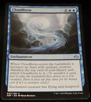 MTG ✨ Cloudform - (U) 032/185 Fate Reforged (FRF) ✨ Magic the Gathering (2015)