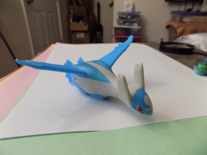 2018 McDonalds Pokemon Figure 4 inch blue & grey Latios rolling toy