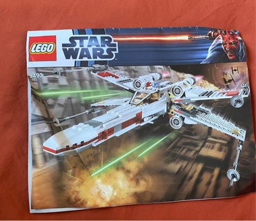 Lego Star Wars : X wing star fighter 9493,New! No Box ! please read 