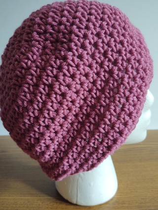 Hand Crocheted Slouch Hat 