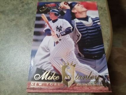 1994 FLAIR MIKE STANLEY NEW YORK YANKEES BASEBALL CARD# 324