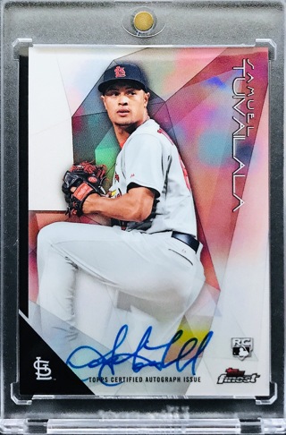 Samuel Tuivailala RC - 2015 Finest Autographs #FA-ST - St. Louis Cardinals [AA050]