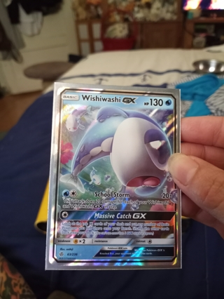 Wishiwashi Gx Pokemon Card