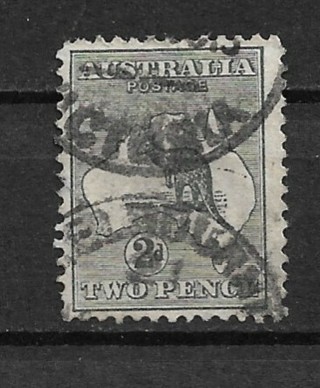 1913 Australia Sc3 2d Kangaroo used