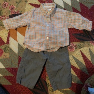 3-6 month boy dress outfit 