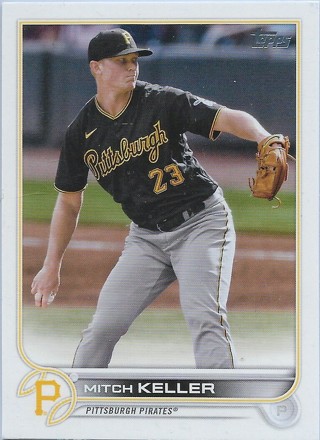 2022 Topps #251 Mitch Keller Pittsburgh Pirates