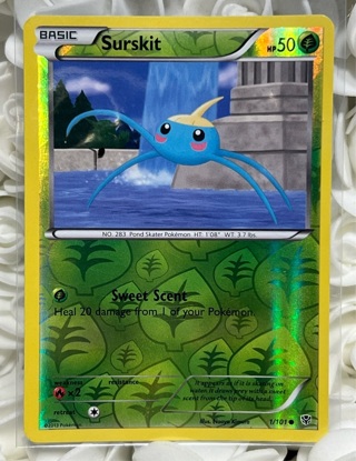 Pokemon TCG Surskit 1/101 Reverse Holo 