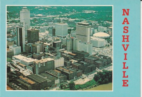 Vintage Unused Postcard: (c1): Nashville, TN