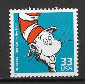 1999 Sc3187h Celebrate the Century: 1950's "The Cat in the Hat" MNH