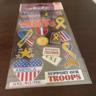 Sticko support our troops stickers