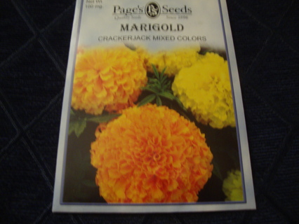 Marigold Seeds Crackerjack Mixed Colors