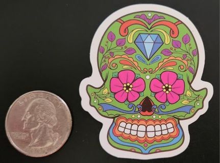 Sugar Skull Sticker