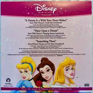 NEW/SEALED DISNEY PRINCESS SONGS CD=COLLECTORS EDITION