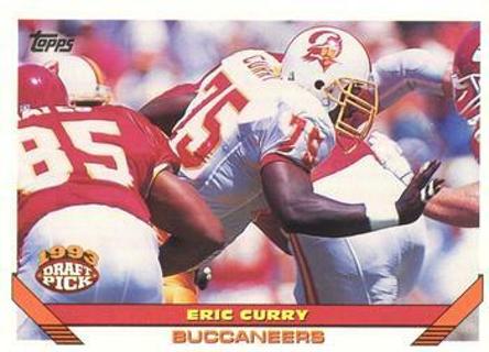 Eric Curry 1993 Topps Tampa Bay Buccaneers