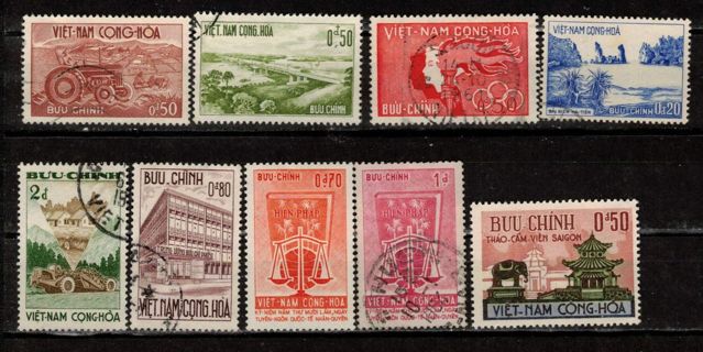 Viet Nam Stamps 1961-64