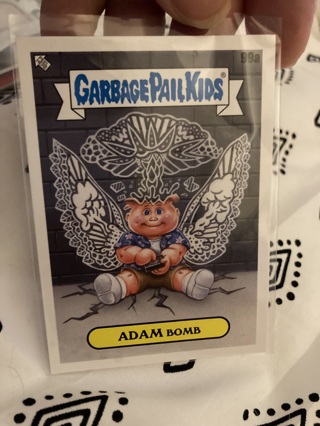 2023 Garbage Pail Kids Goes On Vacation Adam Bomb 