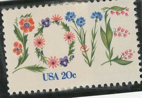 USA .20c, 1982 #1951 The Love Stamp